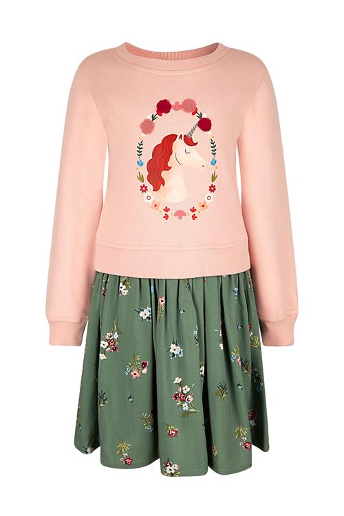 happy girls Kjole  blå / jade / rosé / rød