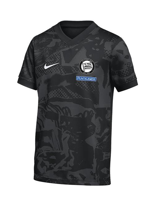 NIKE Funktionsskjorte 'SK Sturm Graz PreMatch'  antracit / sort / hvid