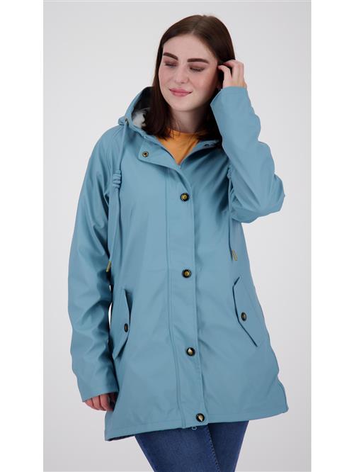 ankerglut Funktionsfrakke 'Friesennerz II WMN'  lyseblå