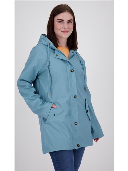 ankerglut Funktionsfrakke 'Friesennerz HEAVN WMN'  lyseblå