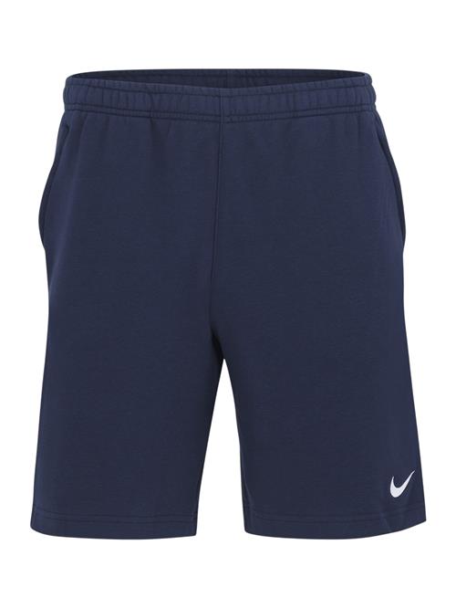 NIKE Sportsbukser  navy / hvid