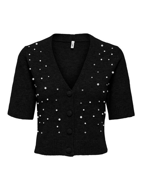 ONLY Cardigan 'ONLRene'  sort / hvid