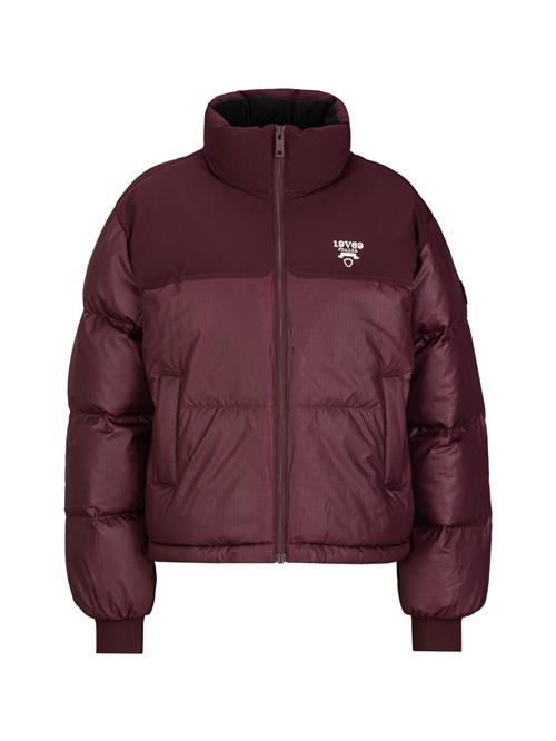 19V69 ITALIA Vinterjakke 'Concetta'  vinrød