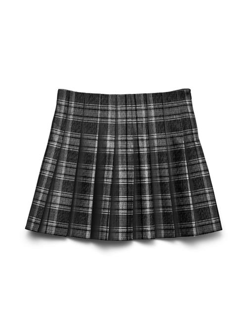 VERO MODA Nederdel 'VMPiper'  grå / sort