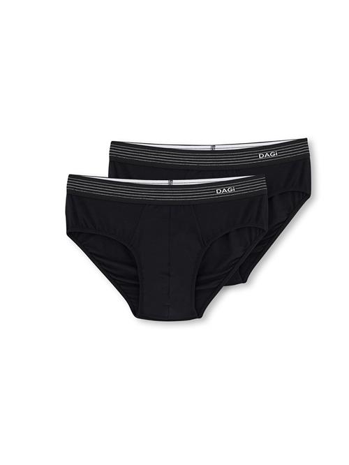 Dagi Slip  sort / hvid