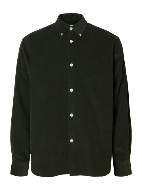 SELECTED Skjorte 'SLHDanni'  mørkegrøn