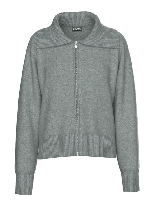 PIECES Cardigan  grå-meleret