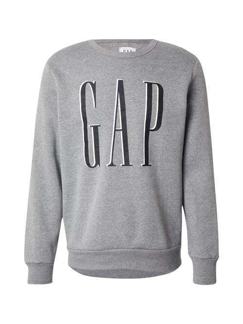 GAP Sweatshirt  grå / sort / hvid