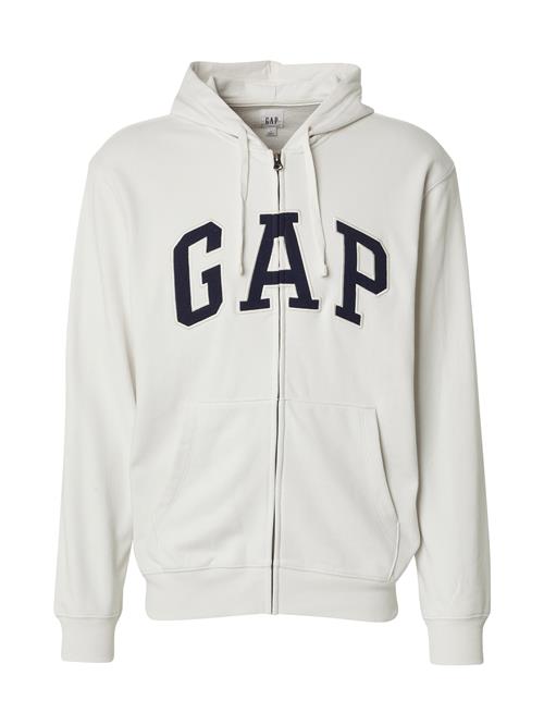 GAP Sweatjakke 'HERITAGE'  navy / hvid