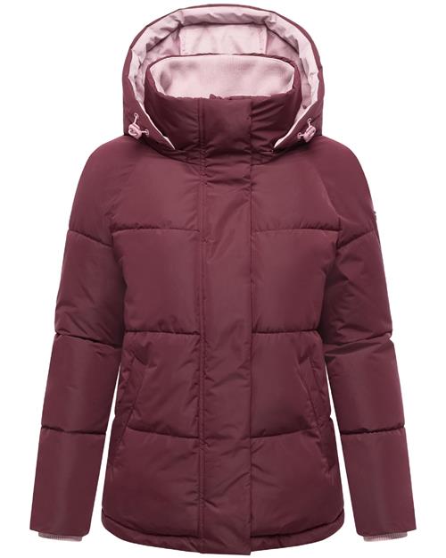 MARIKOO Vinterjakke 'Omariaa 16'  lyserød / vinrød