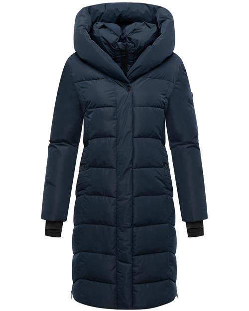 NAVAHOO Vinterfrakke 'Laubzauber 14'  mørkeblå