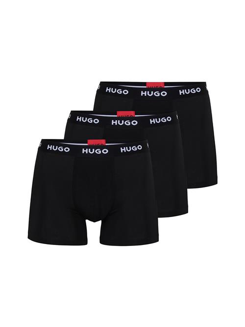 HUGO Boksershorts  rød / sort / hvid
