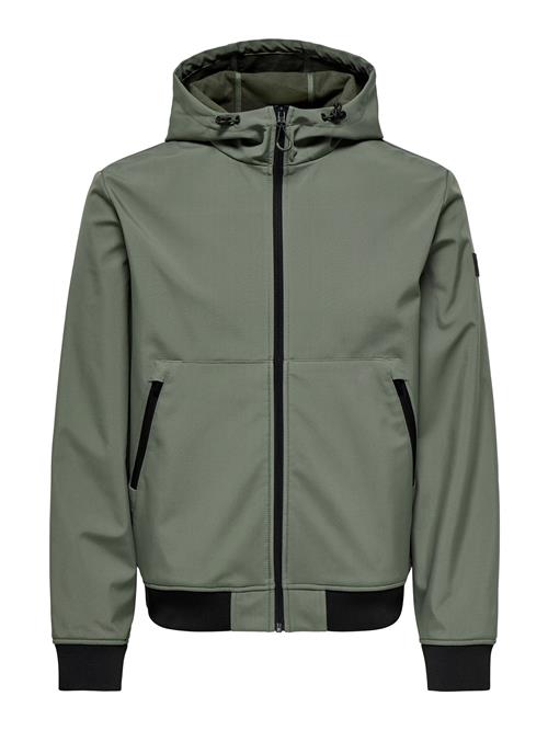 Only & Sons Vinterjakke 'ONSBOWIE'  oliven / sort