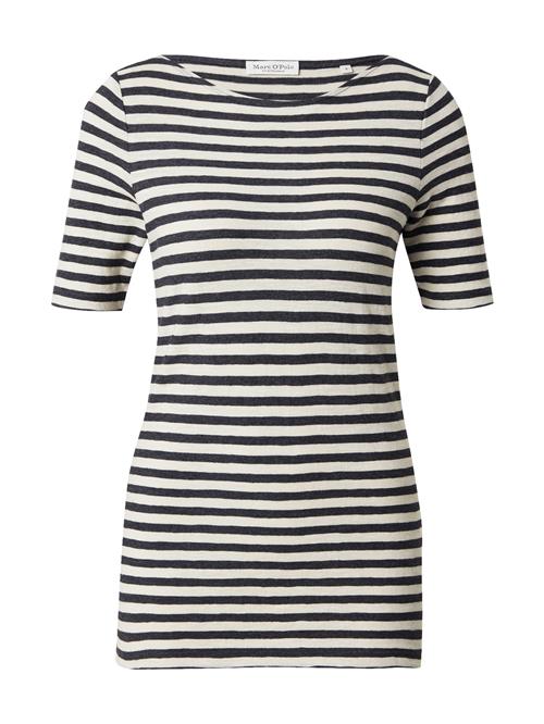 Marc O'Polo Shirts  grå-meleret / hvid