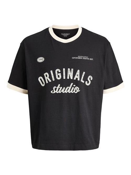 JACK & JONES Bluser & t-shirts  sort / hvid