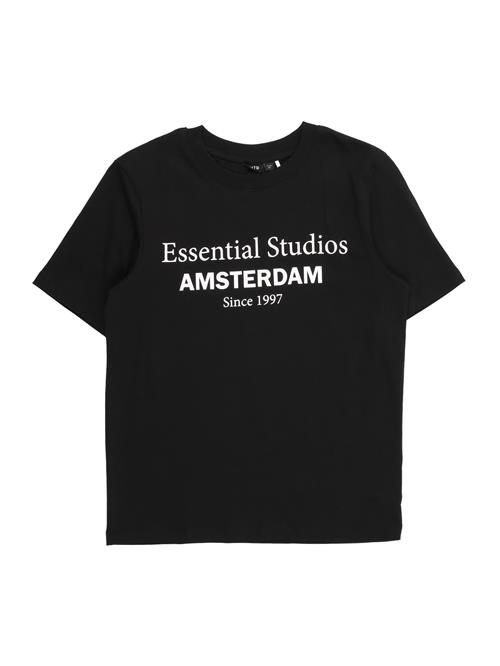 LMTD Bluser & t-shirts 'NLMNESS'  sort / hvid