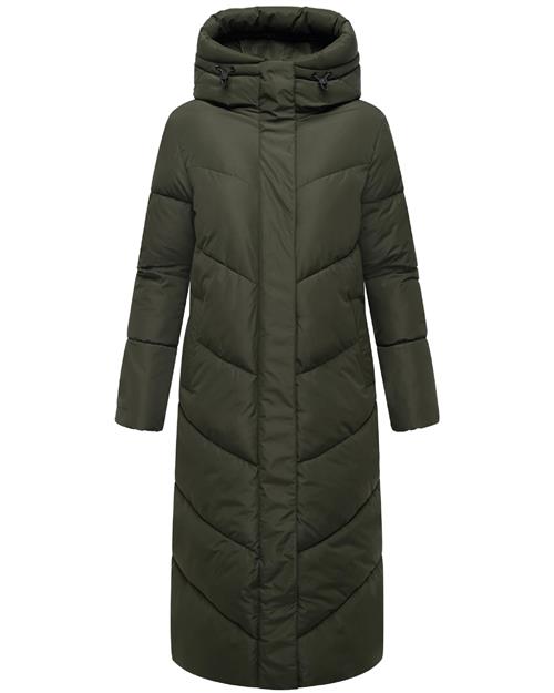 MARIKOO Vinterfrakke  oliven