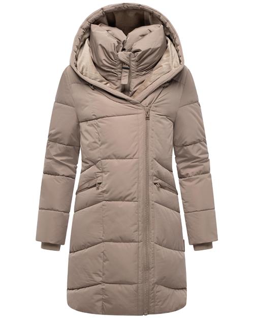 MARIKOO Vinterfrakke 'Virenaa 16'  mørkebeige