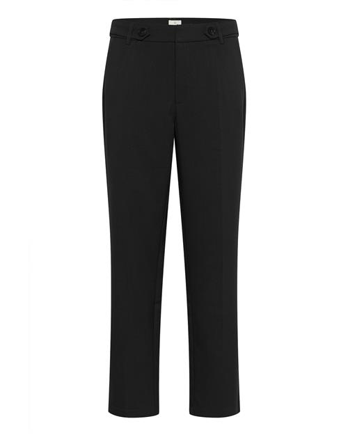 Kaffe Bukser med fals 'KAMerle'  sort