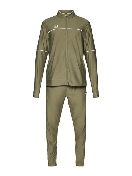 UNDER ARMOUR Træningsdragt 'Challenger'  oliven / hvid