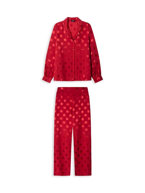 Gisela Pyjamas  grenadine / neonrød