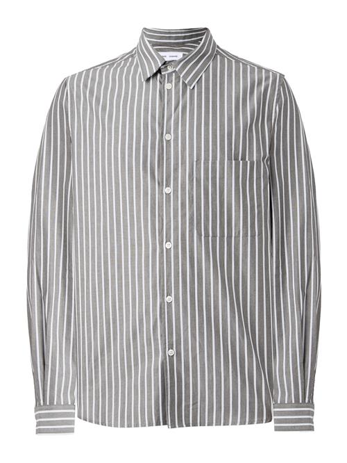 Samsøe Samsøe Skjorte 'Saryan'  umbra / hvid