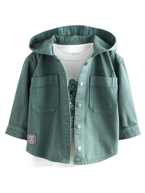 Next Sæt  grøn / petroleum / sort / hvid