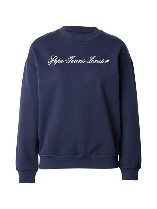 Pepe Jeans Sweatshirt  navy / hvid