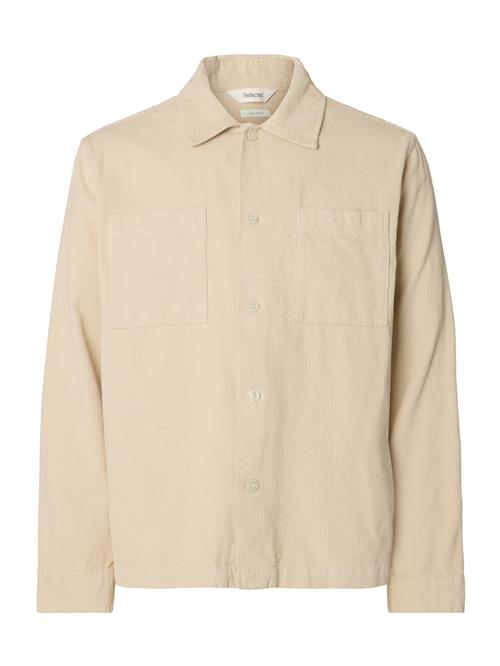 SELECTED Overgangsjakke 'SLHRegtate'  beige
