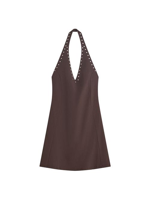 Bershka Kjole  mørkebrun