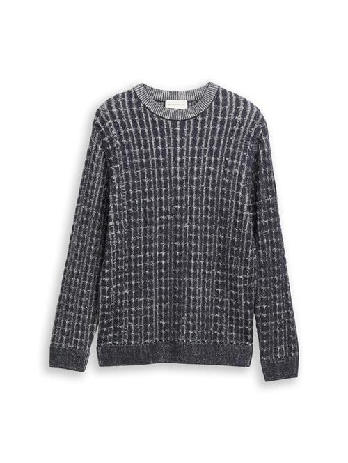 TOM TAILOR Pullover  grå / antracit