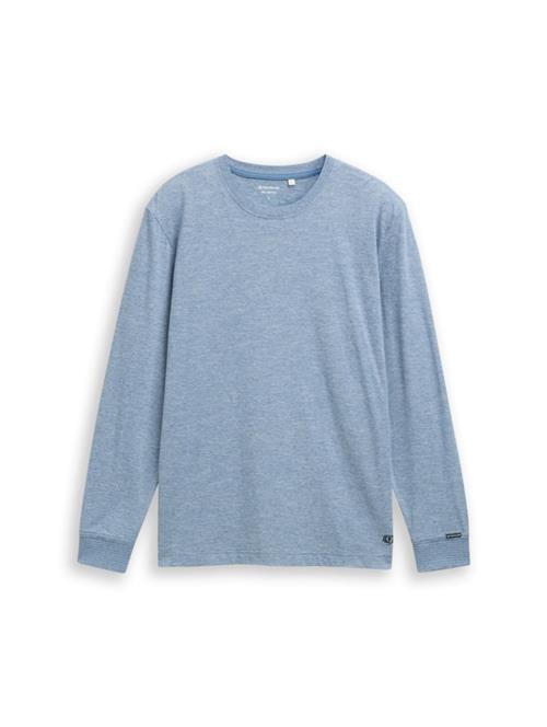 TOM TAILOR Bluser & t-shirts  blue denim / hvid