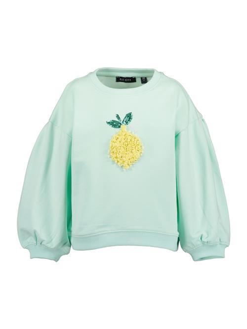 BLUE SEVEN Sweatshirt  turkis / gul / grøn