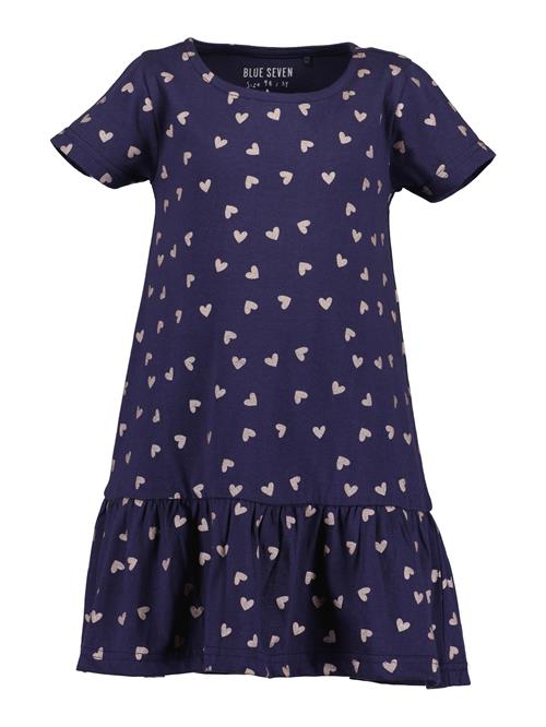 BLUE SEVEN Kjole  marin / rosé