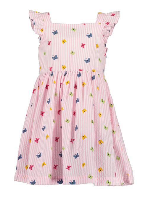 BLUE SEVEN Kjole  mørkeblå / gul / rosé / hvid