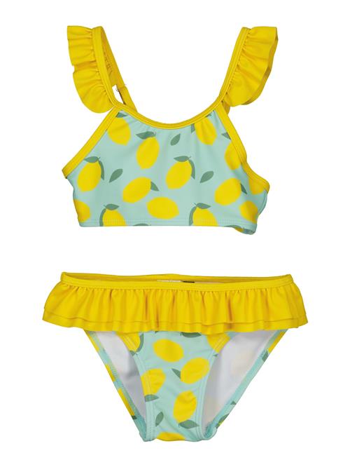 BLUE SEVEN Bikini  aqua / citron / grøn