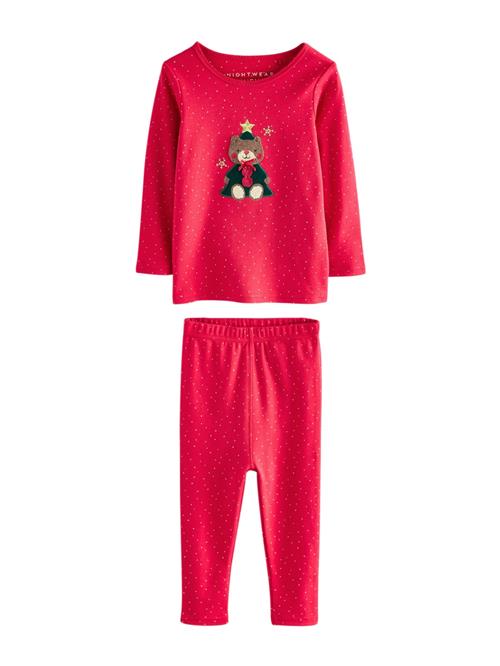 Next Nattøj 'Christmas'  brun / mørkegrøn / rød
