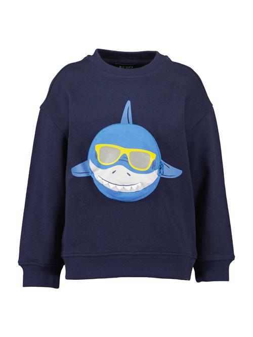 BLUE SEVEN Sweatshirt  navy / lyseblå / hvid