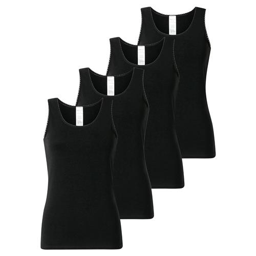 SCHIESSER Undertrøje  sort