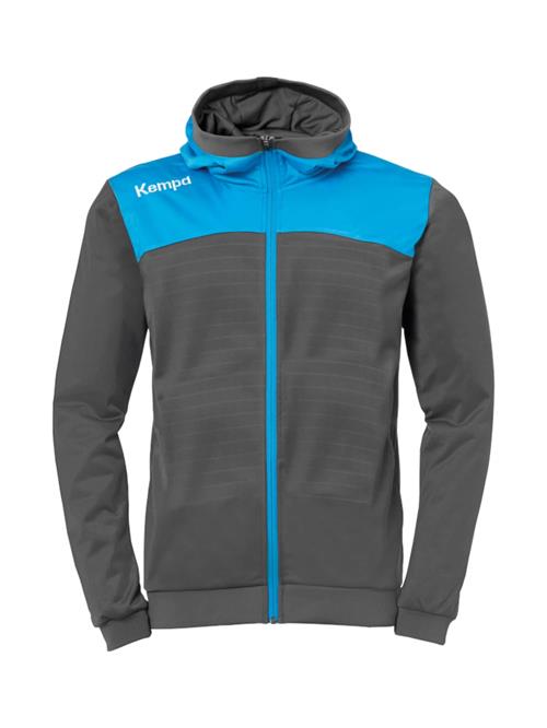 KEMPA Træningsjakke  azur / mørkegrå / hvid