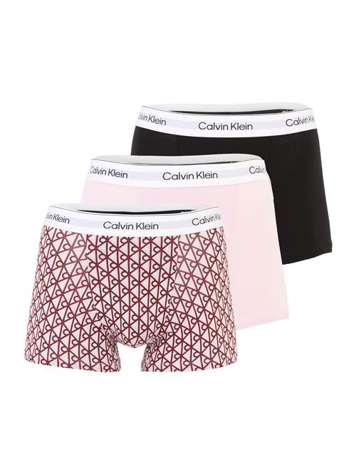 Calvin Klein Underwear Boksershorts  pink / lyserød / burgunder / sort