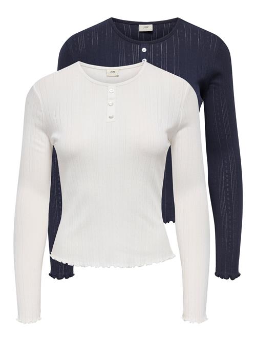 JDY Shirts 'JDYSalsa'  marin / hvid