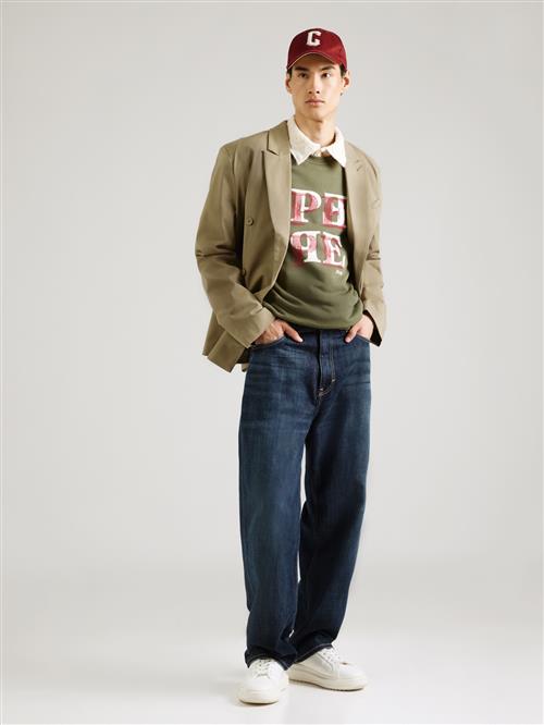 Pepe Jeans Sweatshirt  oliven / kirsebærsrød / hvid