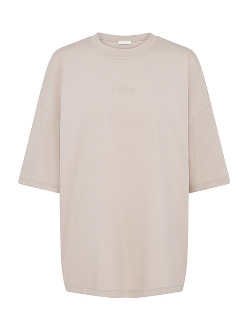 LeGer by Lena Gercke Shirts 'Suzi'  greige / mørkegrøn / hvid