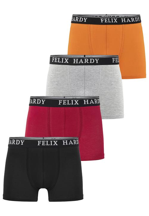 Felix Hardy Boksershorts  basalgrå / orange / rød / sort