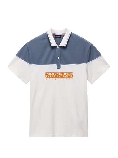 NAPAPIJRI Bluser & t-shirts 'Saturnia'  royalblå / gul / hvid