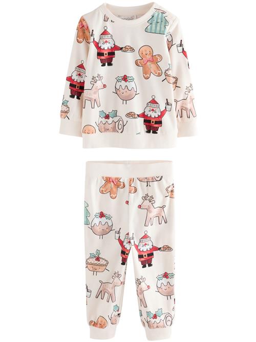 Next Nattøj  creme / opal / lysebrun / rød