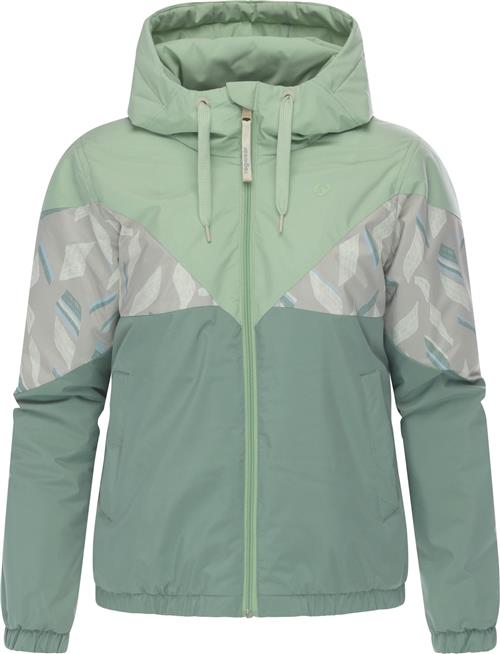 Ragwear Funktionsjakke 'Rochele'  lyseblå / stone / grøn / æble