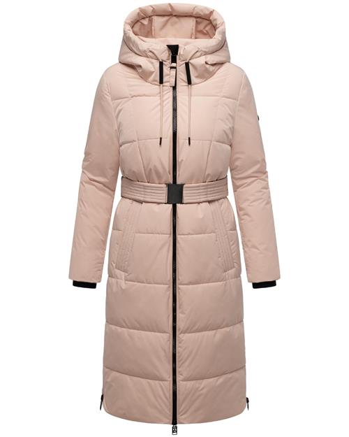 NAVAHOO Vinterfrakke 'Herbstnebel 14'  pastelorange