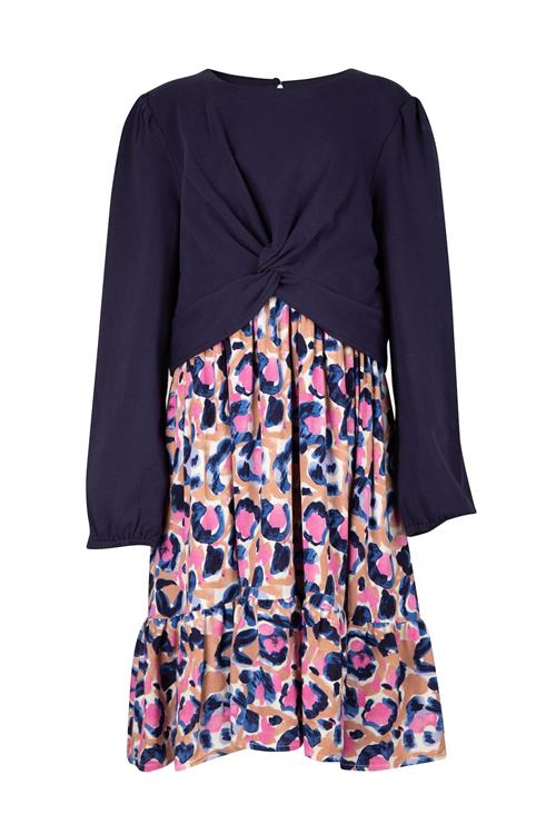 happy girls Kjole  navy / pink